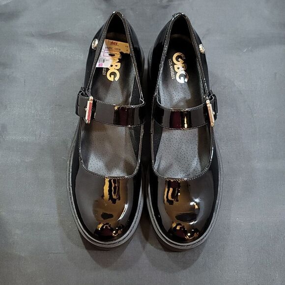 BRAND NEW GBG LOS ANGELES GGCARLISA-R CHUNKY HEELED MARY-JANE STYLE PUMP - Picture 3 of 16